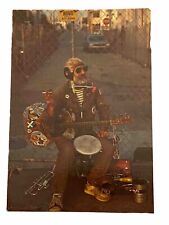 Vintage Los Angeles California Postcard NEW Uncle Ray Solo Street Performer picture