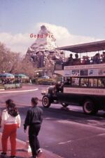 SS -Vintage 35mm Slide Photo- Disneyland- Bus- 1964 picture