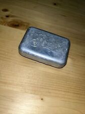 Antique Hinged Vintage Soap Box made from Aluminum Inscribed “SOAP” picture