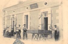 CPA 31 PUGNAC BY BOURG SUR GIRONDE L.RENAUD CARPENTER / OLD TRADE picture