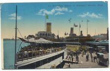 Detroit MI Excursion Steamers c1915 Postcard Michigan picture