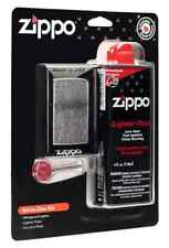 Zippo 24651, Zippo All-In-One Gift Set, Lighter, Lighter Fluid and Flints, NEW picture