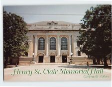Postcard Henry St. Clair Memorial Hall Greenville Ohio USA picture