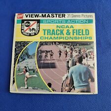 Gaf Sports Action B935 NCAA Track & Field Iowa 1971 view-master 3 reels packet picture