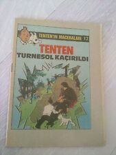 HERGE TINTIN The Calculus Affair MIDDLE EAST VINTAGE TURKISH COMIC BOOK picture