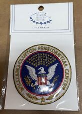 William J. Clinton Presidential Center Patch New 3” picture