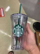 Starbucks Grande Clear Double Wall Acrylic Cold Cup Tumbler (16 oz) picture