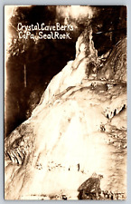Postcard RPPC Crystal Cave near Virginville Pennsylvania AZO c1920s picture
