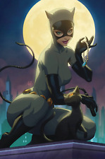 CATWOMAN #14 B Stanley Lau Artgerm Animated CARD STOCK Variant Year Of The Villa picture