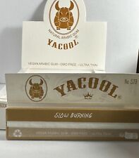 6 Packs Vegan Gum Premium Rolling Papers king Size. picture