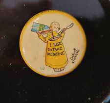 1896 High Admiral Cigarettes The Yellow Kid #62 Pin Pinback Button Medicine picture