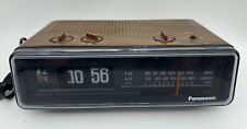 Vintage Panasonic RC-6035 FLIP Wood Grain Clock Radio parts picture