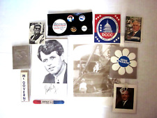 Lot of 17 Political Ephemera, Pins, Campaign Items, Kennedy & Other picture