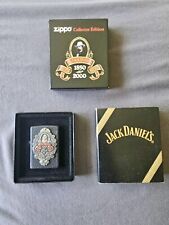 Rare 2000 Jack Daniel’s 150th Birthday Zippo Lighter New In Collector's Box picture