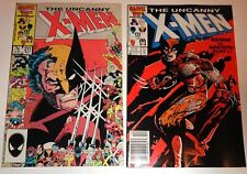X-MEN #211,212 WOLVERINE VS SABRETOOTH 9.2'S 1986 picture