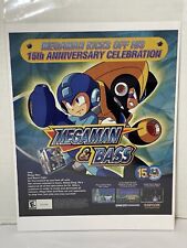 2003 Mega Man & Bass GBA Vintage Print Ad/Poster Official Authentic CAPCOM Art picture
