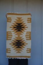Vintage Navajo Rug - Vegetal Dye Wools - Eyedazzler Design - 31