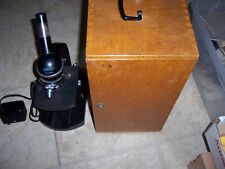 Vintage Lumiscope Optical Microscope/ with Box picture