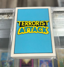 1987 PIEDMONT CANDY COMPANY TERRORIST ATTACK SET 35 CARD SET VINTAGE picture