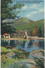 Franconia Notch Indian Head Water Wheel Linen 1950 NH  picture