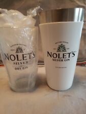 Nolet's Silver Gin Glass and Shaker NIB picture