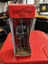 Collectible King Henry VIII - Foot Combat Armor - Metal Knight Figurine picture