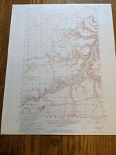 1968 MONTANA PORTAGE US DEPT INTERIOR GEOLOGICAL SURVEY MAP VTG picture