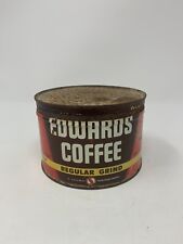 Vintage Edward's 1lb Coffee Tin picture