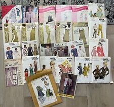 LOT of 24 Vintage Sewing Patterns - Kwik Sew, Sew Lovely, Vogue & Others picture