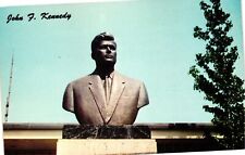 Vintage Postcard- John F. Kennedy Bust, San Bernardino County, CA. 1960s picture