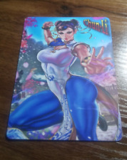 Chun-Li, #2, Street Fighter, Custom Art Card, SFW/NSFW, Sexy, Waifu, Double Side picture