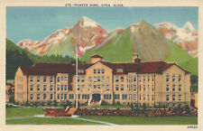 Pioneer Home, Sitka, Alaska, Early Linen Postcard, Unused picture