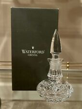 NEW RARE Waterford Crystal Vintage Lismore Perfume Bottle. picture