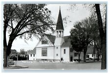 c1950's Methodist Church River Falls Wisconsin WI RPPC Photo Vintage Postcard picture