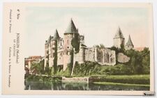 Old Vintage Postcard Château de Fougères 20th Century Fougères France #NT74 picture