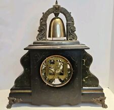 Antique 1905 GILBERT 'Top Bell' Mantel Shelf Clock for Parts/Repair picture