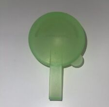 Tupperware Forget Me Not Onion/Tomato/Citrus Hanging Keeper Lime Green #5106 EUC picture