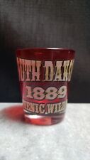 South Dakota Shot Glass 1889 Authentic Wild West State Shot Glass picture