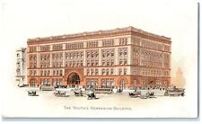 c1920's Youth's Companion Building Horse Carriage Boston Massachusetts Postcard picture