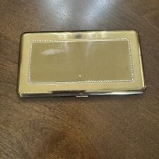 Vintage Wadsworth Brass Cigarette Case Made in USA picture