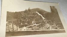 Rare Antique Vintage American Swimmers, Diving Board Action Pool Snapshot Photo picture