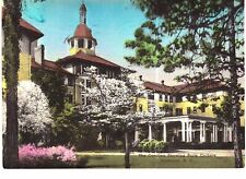 Pinehurst The Carolina Showing Port Cochere 1950 NC hand Colored  picture