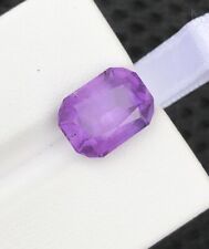 5.05 Crt / Beautiful Faceted Cutting Amethyst Piece Ready For Fancy Jewellery picture