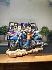 Vintage Father & Son Moment Bike Motor - Goku Son Gohan RARE DragonBall Z Figure picture