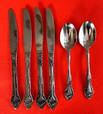 Kingsley Imperial Flatware 6 Piece Korea Discontinued Vintage Stainless Steel picture