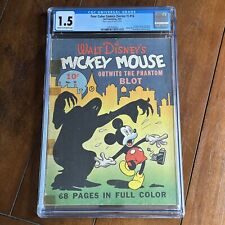 Four Color Comics #16 (1941) - 1st Mickey Mouse Comic Book - CGC 1.5 picture