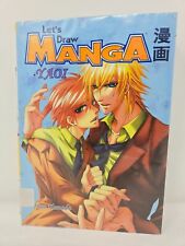 Let's Draw Manga: Yaoi (1st Edition Paperback, 2007) Botan Yamada w/ Dust Jacket picture