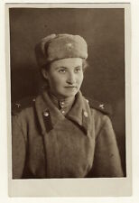 PORTRAIT OF A PRETTY EUROPEAN FEMALE SOLDIER (1947) picture