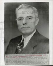 1955 Press Photo J. U. Barr named interim chairman of pro-segregation group picture