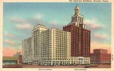 Vintage Postcard 1920's The Niels Eperson Buildings Houston Texas TX Structure picture